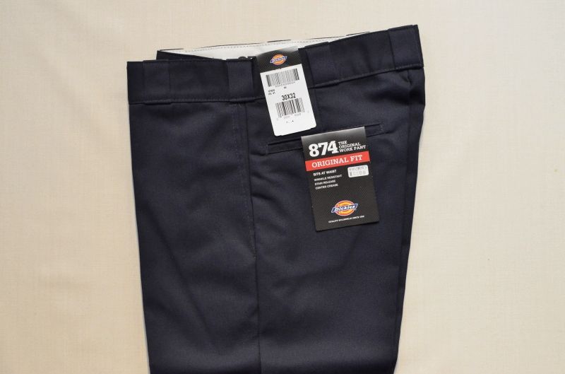 W34 L31 ディッキーズ DICKIES ワークパンツ 874 ブラック 黒