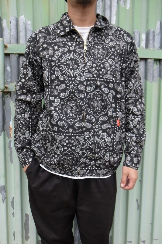 COOKMAN クックマン Delivery Jacket デリバリージャケット ペイズリー柄