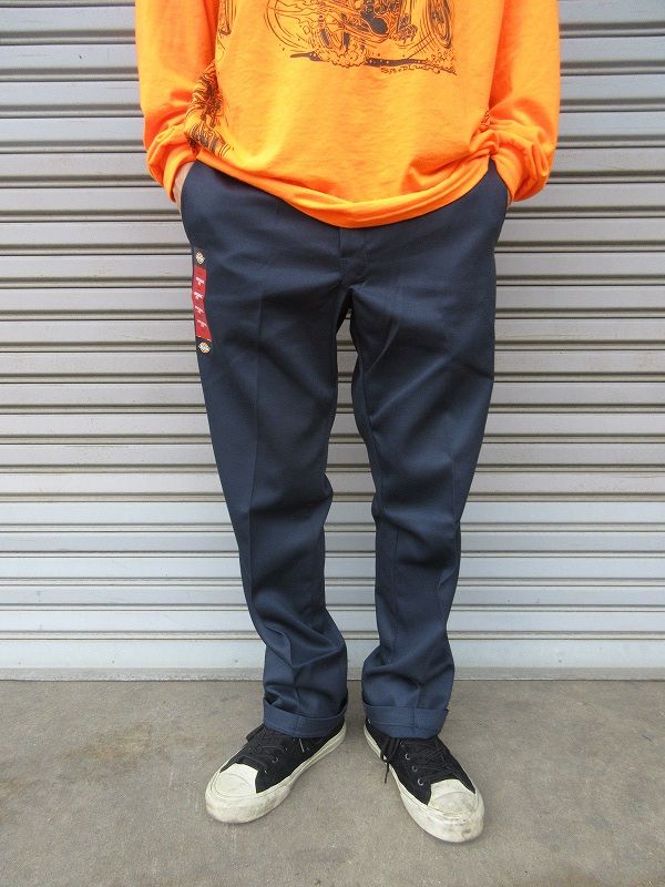 低価本物保証 Dickies - Dickies ディッキーズ チノパン 874 ネイビー ...