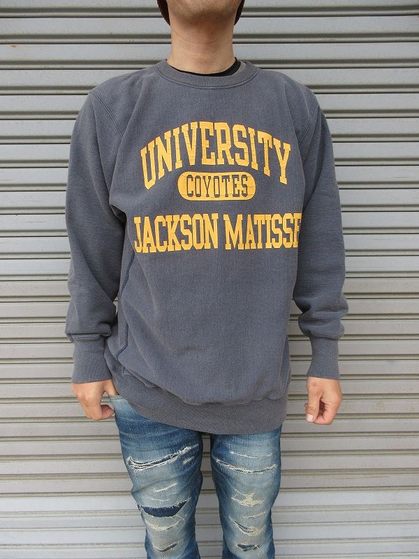 JACKSON MATISSE ジャクソンマティス UNIVERSITY JACKSONMATISSE SWEAT