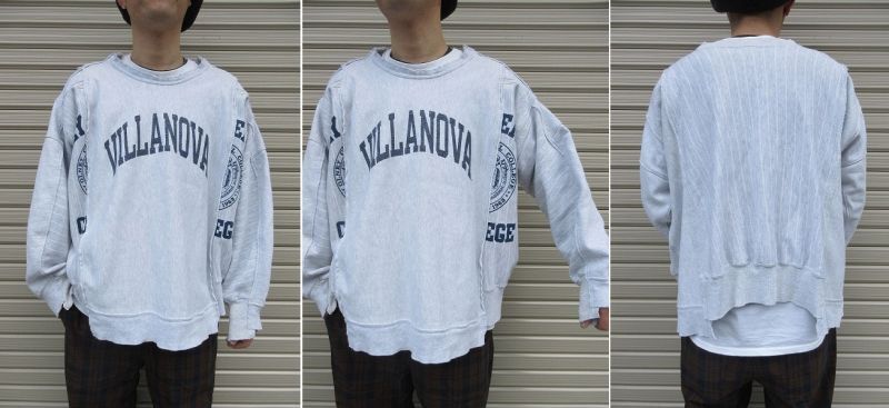 OLD PARK オールドパーク REMAKE リメイク 再構築 Baggy Sweat バギー 