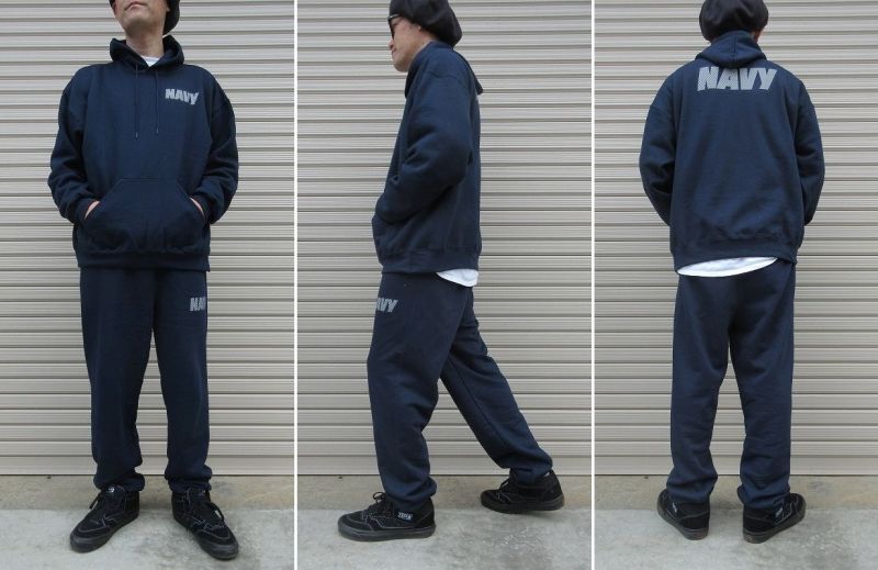 SOFFE ソフィー U.S.NAVY UNIFORM スウェットパンツ MADE IN USA ...