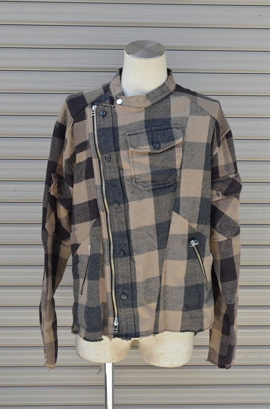 OVERSIZED RIDERS SHIRT FLANNEL [M]