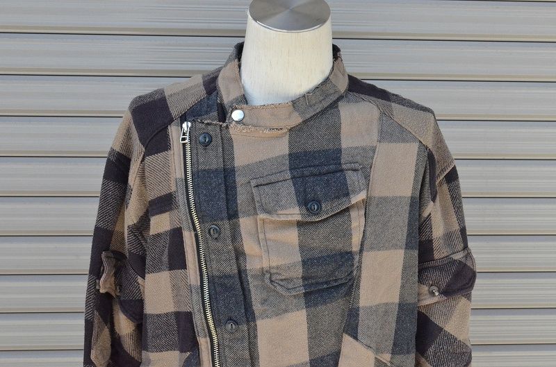 OVERSIZED RIDERS SHIRT FLANNEL [M]