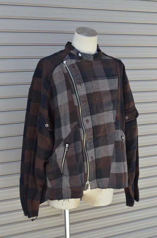 OVERSIZED RIDERS SHIRT FLANNEL [M]